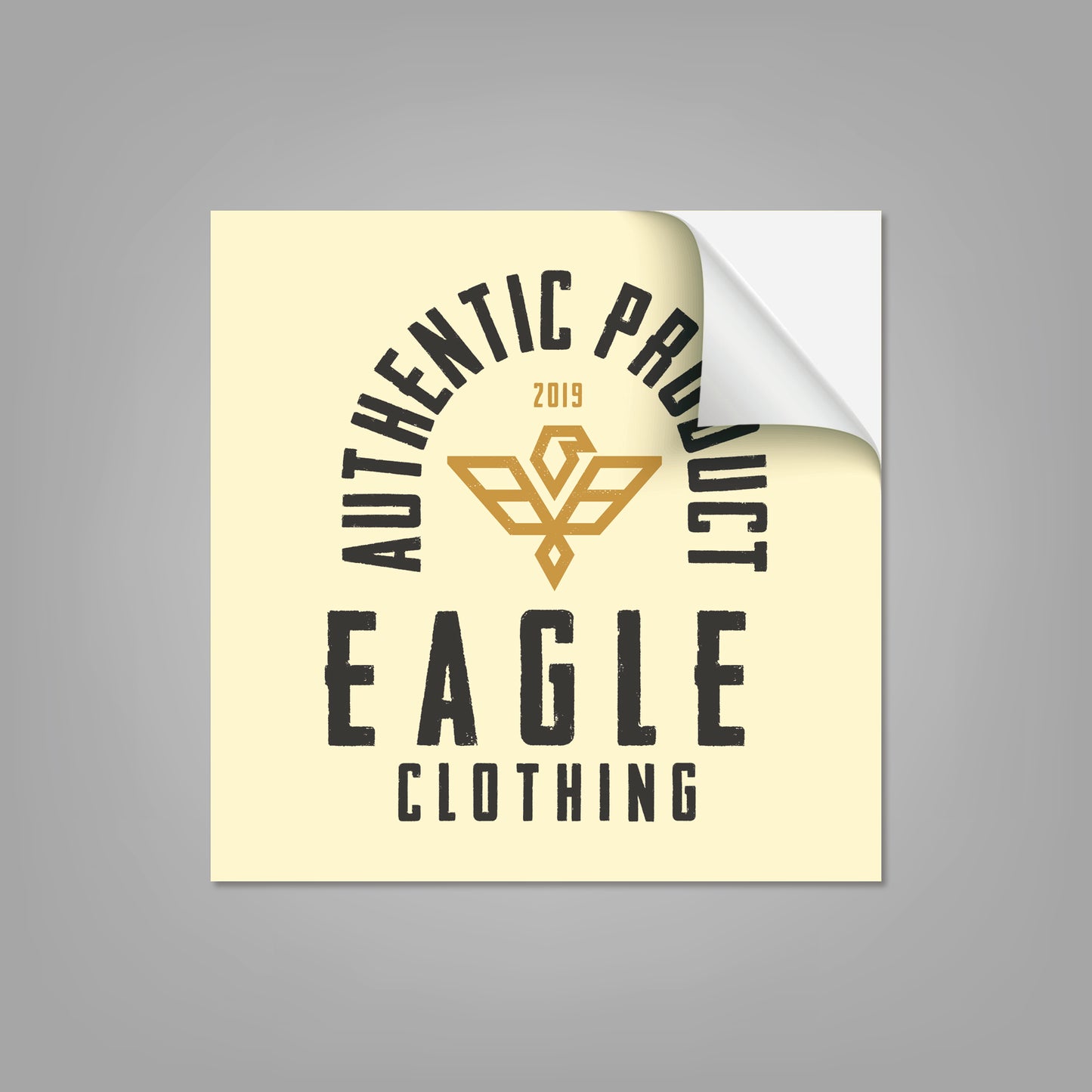 6" x 6" - Square Sticker