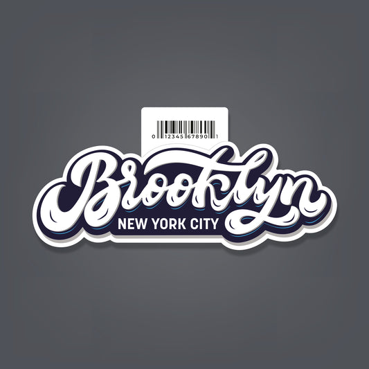 Brooklyn - 5.25" x 1.875" Sticker