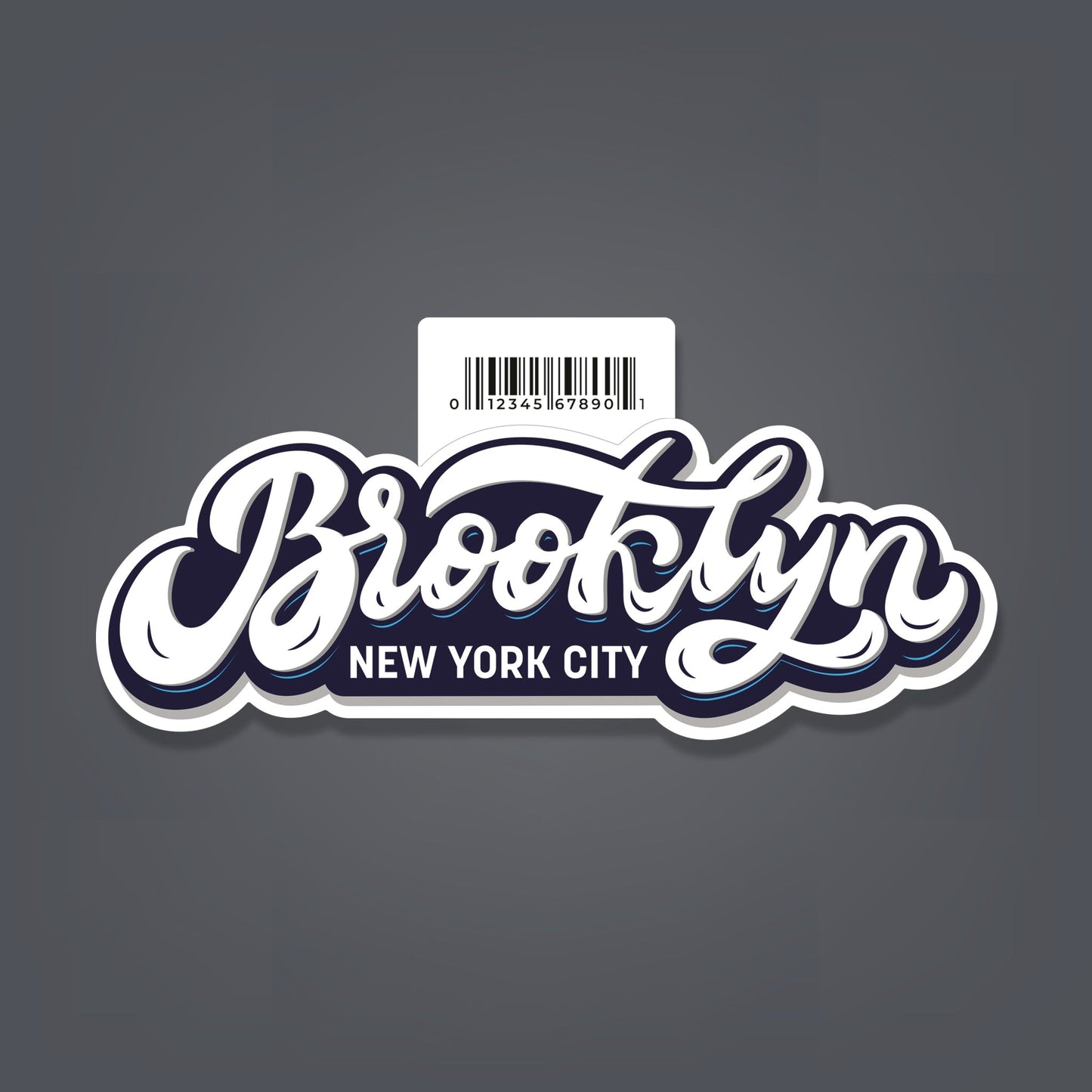 Brooklyn - 5.25" x 1.875" Sticker