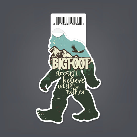 Sasquatch - 2.75"x4" Sticker