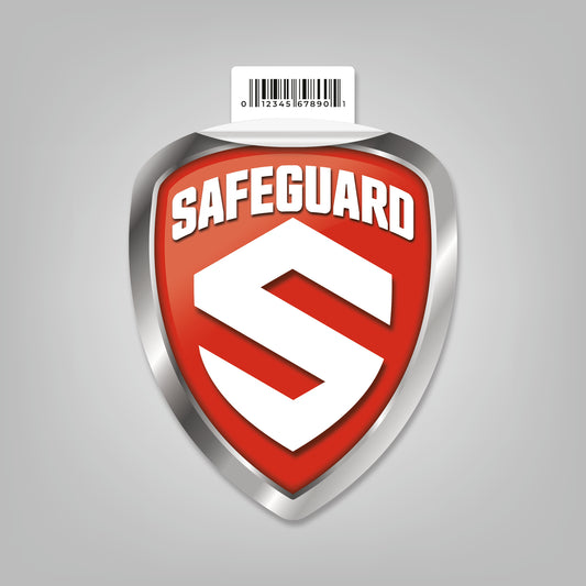 Shield - 4" x 4.9" Sticker