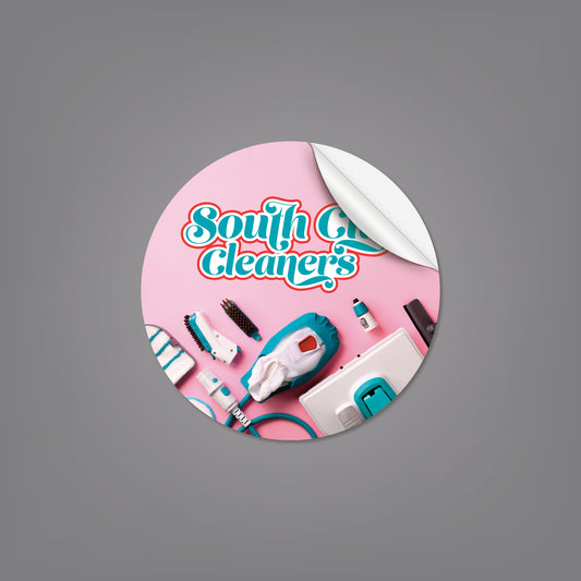 3.5" Diameter - Circle Sticker