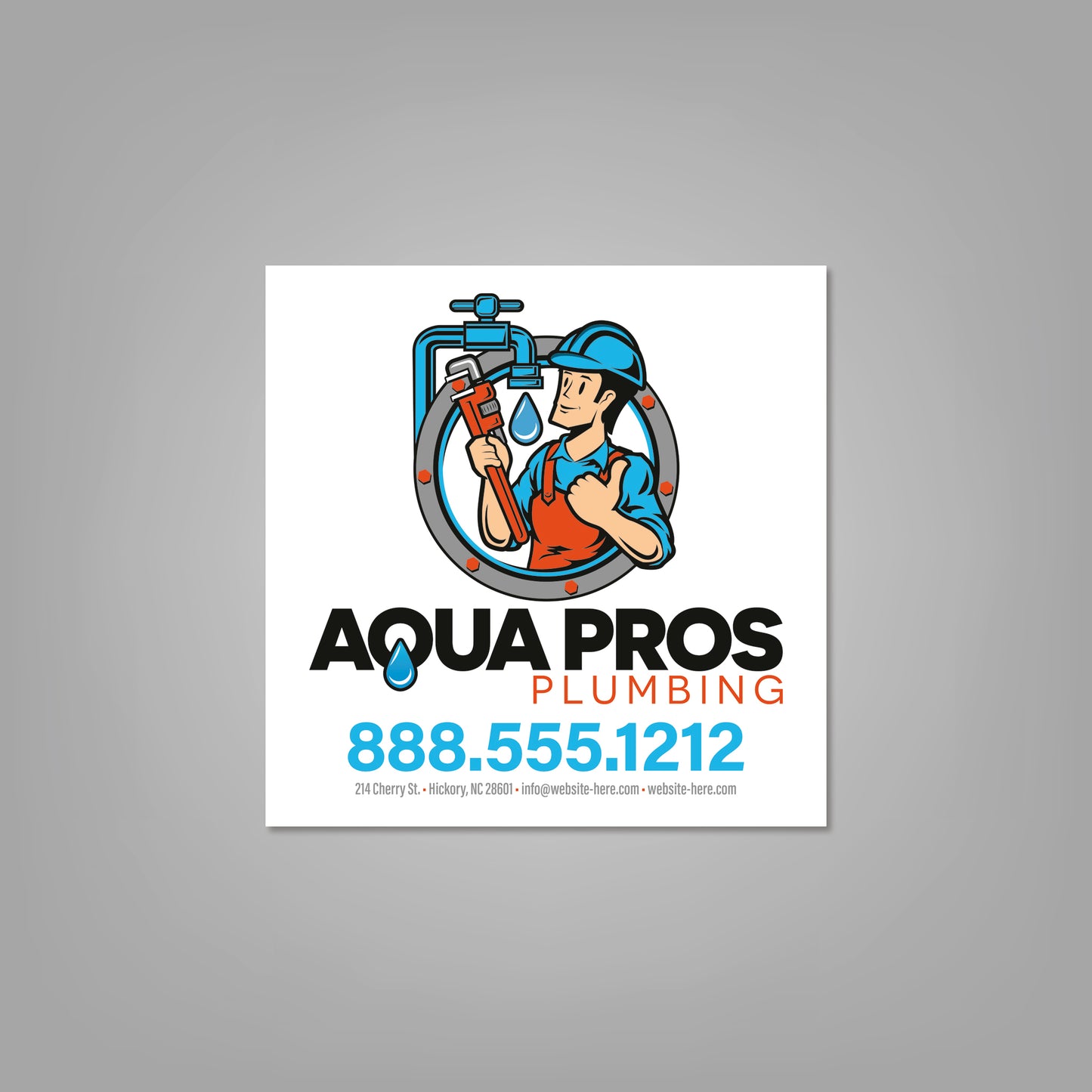 3.5" x 3.5" - Square Sticker