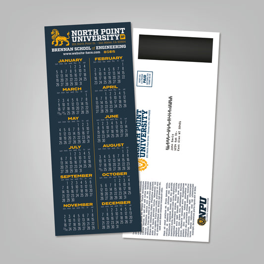 Laminated Card - 3.5" x 8.5"