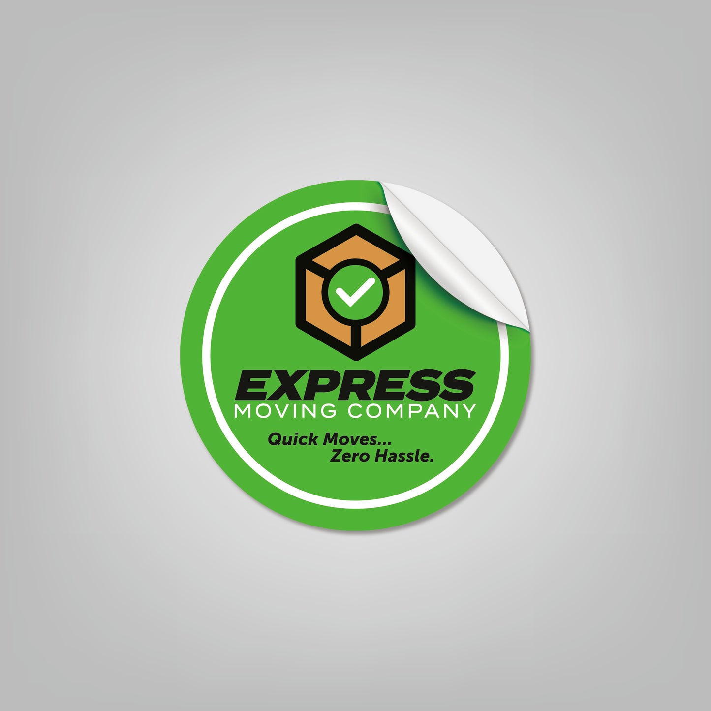 3" Diameter - Circle Sticker