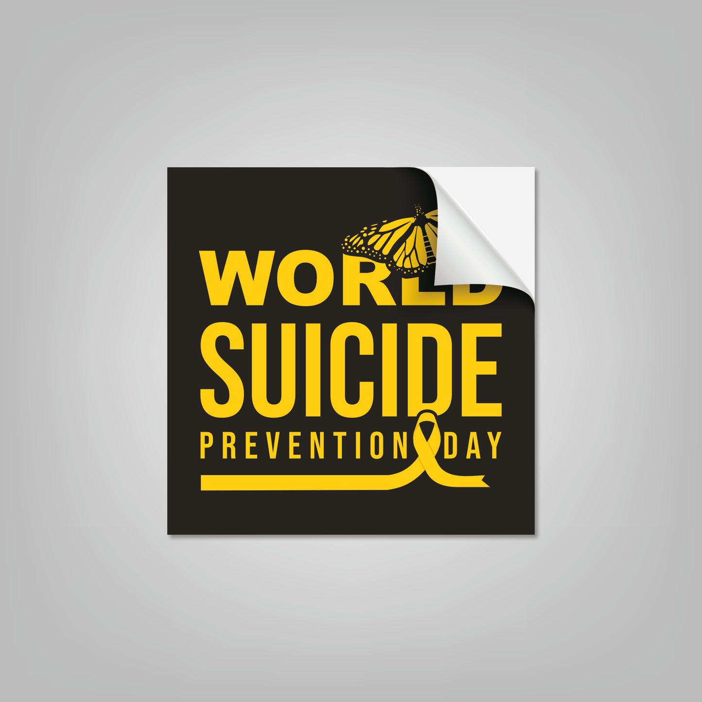 4" x 4" - Square Sticker