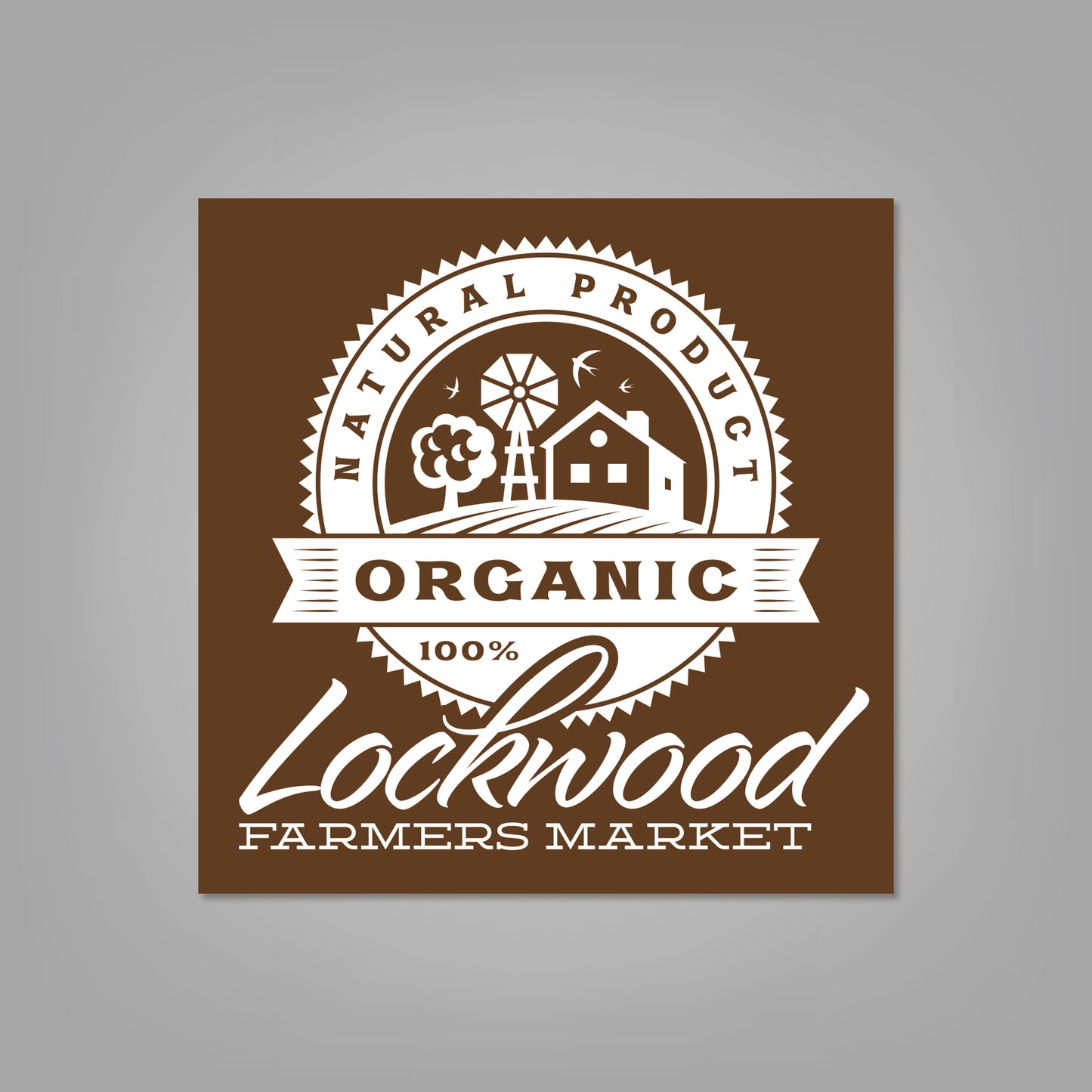 6.5" x 6.5" - Square Sticker