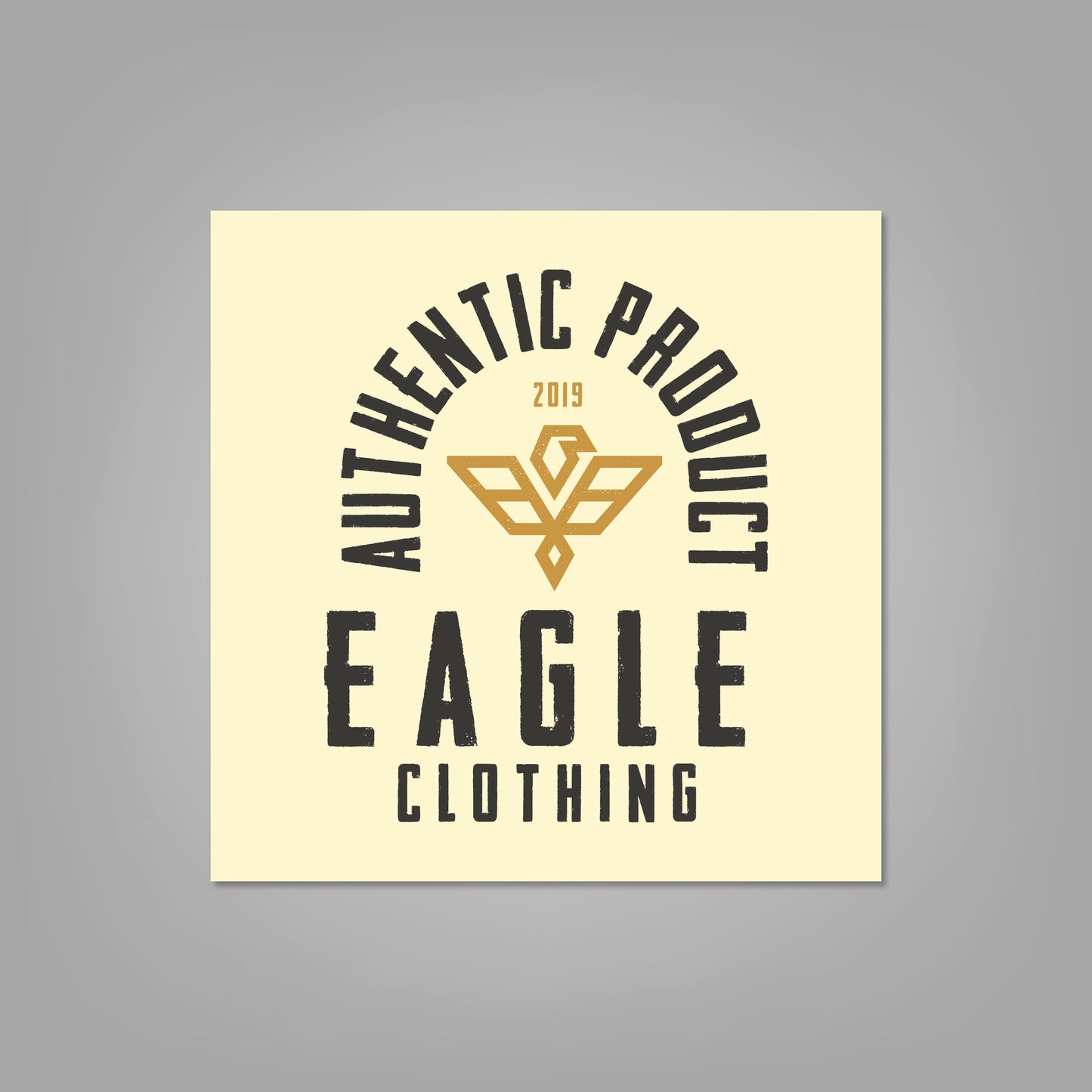 6" x 6" - Square Sticker