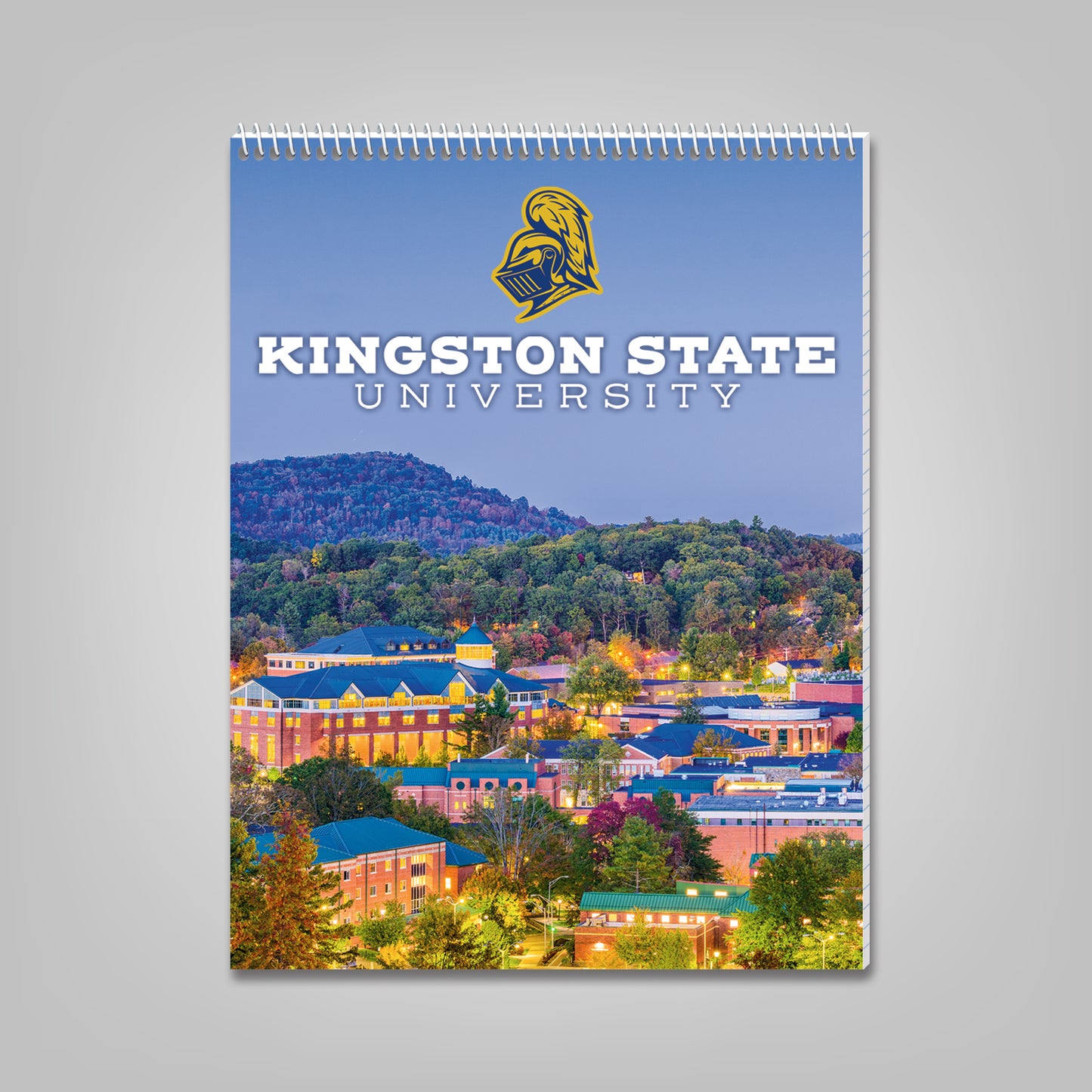 Spiral Bound Notebook - 50 Sheets - 8x10.5 (Top Bound)