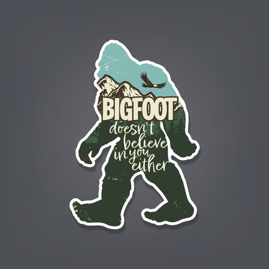 Sasquatch - 2.75"x4" Sticker