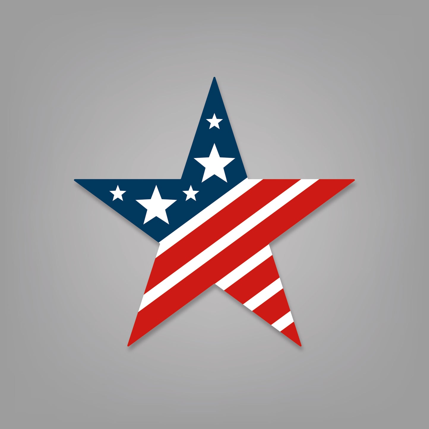 Star - 3.125" x 3" - Sticker